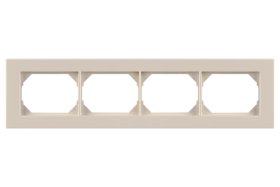 Rėmelis VILMA XP500, 4 vietų, baltos spalvos, R04