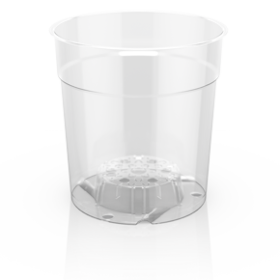 Kambarinis vazonėlis orchidėjų persodinimui, vazonėlio skersmuo 11,4 cm.