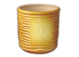 Keraminis vazonas, CILINDRAS VCL-2, skersmuo 13,5 cm., aukštis 13,5 cm.