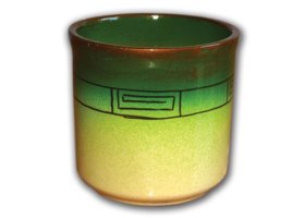 Keramikinis vazonas, CILINDRAS VCL-4, aukštis 19 cm., skersmuo 19 cm.