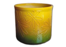 Keramikinis vazonas, CILINDRAS VCL-6, aukštis 23 cm., skersmuo 23 cm.