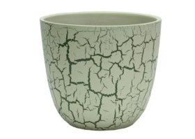 Keramikinis vazonas, VAM-2, aukštis 11 cm., skersmuo 11 cm.