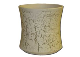 Keramikinis vazonas VIP-6, aukštis 25 cm., skersmuo 25 cm.