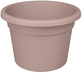 Plastikinis kambarinis vazonas PREMIUM, 24,7x17,6cm., gelsvos sp.