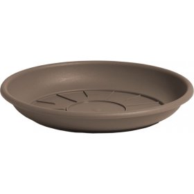 Plastikinė lėkštelė DOMUS, 20 x 3,1 cm., pilka