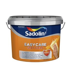 Vandeniniai sienų dažai SADOLIN Easycare, 2,5 l, BW bazė, nešvarumus atstumiantys
