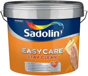 Vandeniniai sienų dažai SADOLIN Easycare, 10 l, BW bazė, nešvarumus atstumiantys