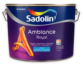 Vandeniniai sienų dažai SADOLIN Ambiance Royal, 10 l, BW bazė, visiškai matiniai
