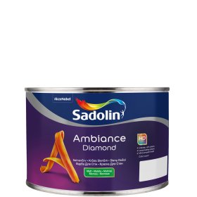 Vandeniniai sienų dažai SADOLIN Ambiance Diamond, 0,5 l, BW bazė, matiniai
