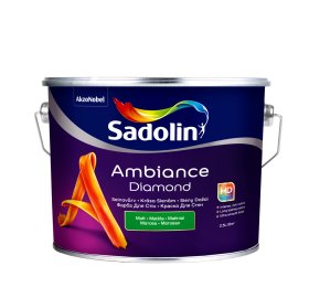 Vandeniniai sienų dažai SADOLIN Ambiance Diamond, 2,5 l, BW bazė, matiniai