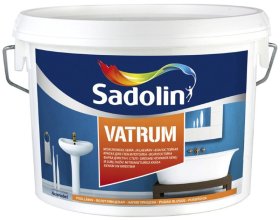 Vandeniniai vidaus dažai SADOLIN Vatrum, 5 l, atsparūs drėgmei