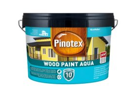 Medinių fasadų dažai PINOTEX Wood Paint Aqua, 2,5 l, BW bazė