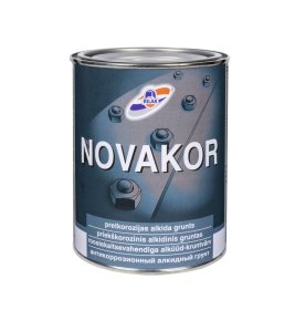 Metalo gruntas RILAK Novakor, 0,9 l, šv. pilkos sp., greitai džiūstantis
