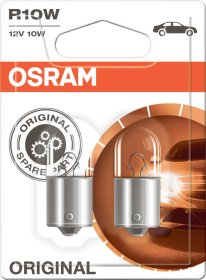 Automobilinė lemputė OSRAM, g10W/12V/BA15S Gabaritinė, metalinio cokolio