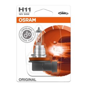 Automobilinė lemputė OSRAM, Original H11 55W 12V PGJ19-2, 1 vnt.