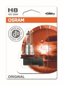 Automobilinė lemputė OSRAM, Original H8 35W 12V PGJ19-1, 1 vnt.