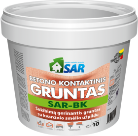 Betono kontaktinis gruntas SAR Sar-Bk, 10 kg