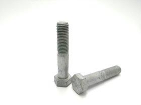 Varžtai šešiakampe galva PROFIX, ISO4014/DIN931, M10 x 110 mm, 8.8kl., cinkuoti, 4 vnt.