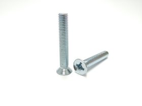 Varžtai įl. galva PROFIX, DIN965, M5 x 25 mm, cinkuoti, 40 vnt.