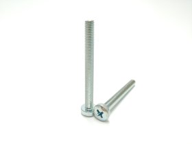 Varžtai pusapvalia galva PROFIX, DIN7985, M6 x 20 mm, cinkuoti, 20 vnt.