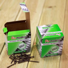 Terasiniai medsraigčiai, 4,2 x 45 mm, lauko darbams, tamsiai rudos spalvos, 200 vnt., TORX20