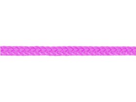 Pintas polipropileno lynas POSAMO VAUKA, 3mm, rausvos spalvos, švytintis, 250 m