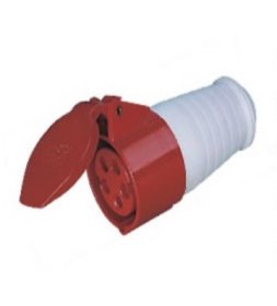 Lizdas kištukui SHCET 2524, 32A 3P+N+E 3S-225 pern.