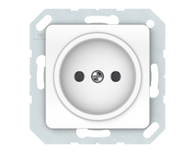 Kištukinis lizdas VILMA Rp16-001-02 Sl 250, baltos sp.