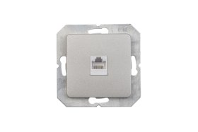 Llizdas kompiuterio VILMA Sl 250, 1 vietos, įleidžiamas, šampano spalvos, KLRJ45-15e2-02 SL