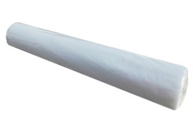 Polietileno plėvelė, storis 100 mk, plotis 6 m, balta