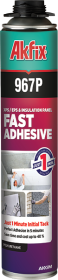 Greito stingimo klijuojancios putos AKFIX 967P, 750ml