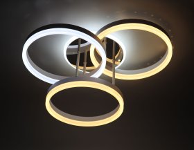 Lubinis LED šviestuvas BALTIK GAISMA Prd-C 0367-3, 118 W, 2700/6400K, 230V, 4720-9440 lm, su pultu, 580 x 185 mm