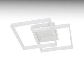 Lubinis LED šviestuvas BALTIK GAISMA Prd-C 0375-2, 92 W, 2700/6400K, 230V, 4800-7360 lm, su pultu, 480 x 480 x 130 mm