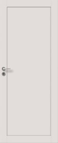Durų varčia VILJANDI FORTE 1T, 825 x 2040 mm, baltos sp., komplekte spynos korpusas