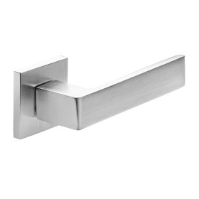 Durų rankena INOVO Versa 512 Slim, matinės chromo spalvos, kvadratas