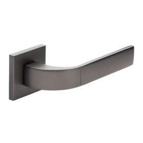 Durų rankena INOVO Soft 510 Slim, grafito spalvos, kvadratas