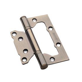 Durų vyris INOVO, 100 x 75 mm 175 Sendinto žalvario spalvos, OGR