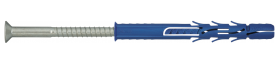 Nailoninis kaištis su sraigtu Torx 40 RAWLPLUG, 10 x 200, prailgintas, padidinto plėtimosi, sraigtas įleidžama galva