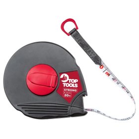 Ruletė TOP TOOLS 28C512, 20 m, 12,5 mm, stiklo audinio