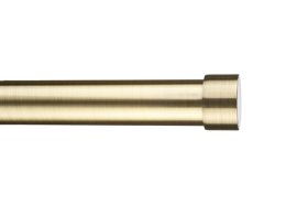 Užbaigimas karnizui STOL-KAR Luna, Metalinis karnizo užbaigimas LUNA. Skersmuo -25mm. Spalva - sendintas auksas. Pakuotėje - 1vnt.