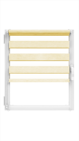 Ritininė užuolaida MARDOM Day&Night Natural, 51/52 x 150 cm, "CLICK" sistema, marmuro spalvos, Lenkija