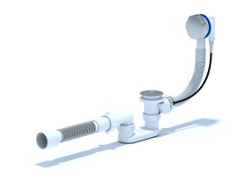 Sifonas voniai ANI, skersmuo 50 mm, plokščias, automatinis, kilmės šalis Lietuva