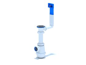 Sifonas plautuvei ANI, skersmuo 40 mm, su perlaja, A0140SEU