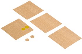 Klijuojamas baldinis dangtelis HETTICH, D-14 mm, buko sp., 100 vnt.