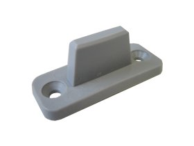 Stumdomų durų kripiančioji HETTICH, pak. 3 vnt. pilkos sp., 9081045