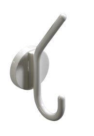 Rūbų kabliukas HETTICH, plastikas, baltos sp. 56x150x70mm, 5681
