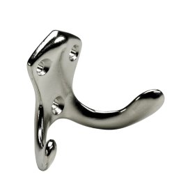 Rūbų kabliukas, dvig, did., HETTICH, 75x50x32mm, dengtass nikeliu, 4984