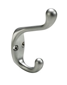 Rūbų kabliukas HETTICH, aliuminio sp.90x24x63mm, 14120