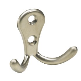 Rūbų kabliukas, dvig, maž., HETTICH, dengtas nikeliu 54x44x24mm, 9207964