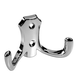 Rūbų kabliukas, dvig, maž., HETTICH, chromuotas 80x47x29mm, 9207967